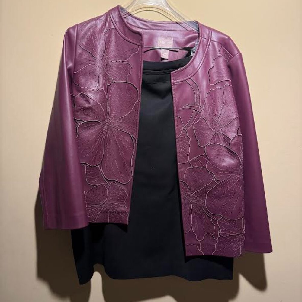 Chico's Jacket Size 1 and Size 10 Skirt